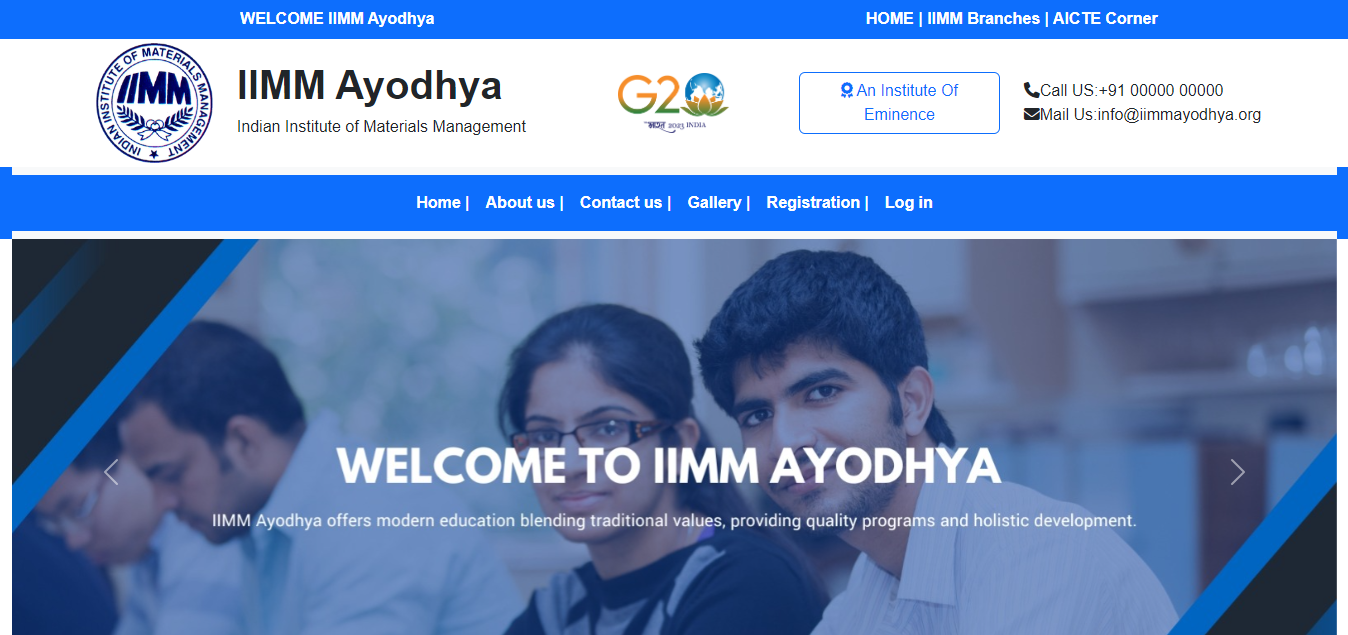 IIIM Ayodhya Screenshot